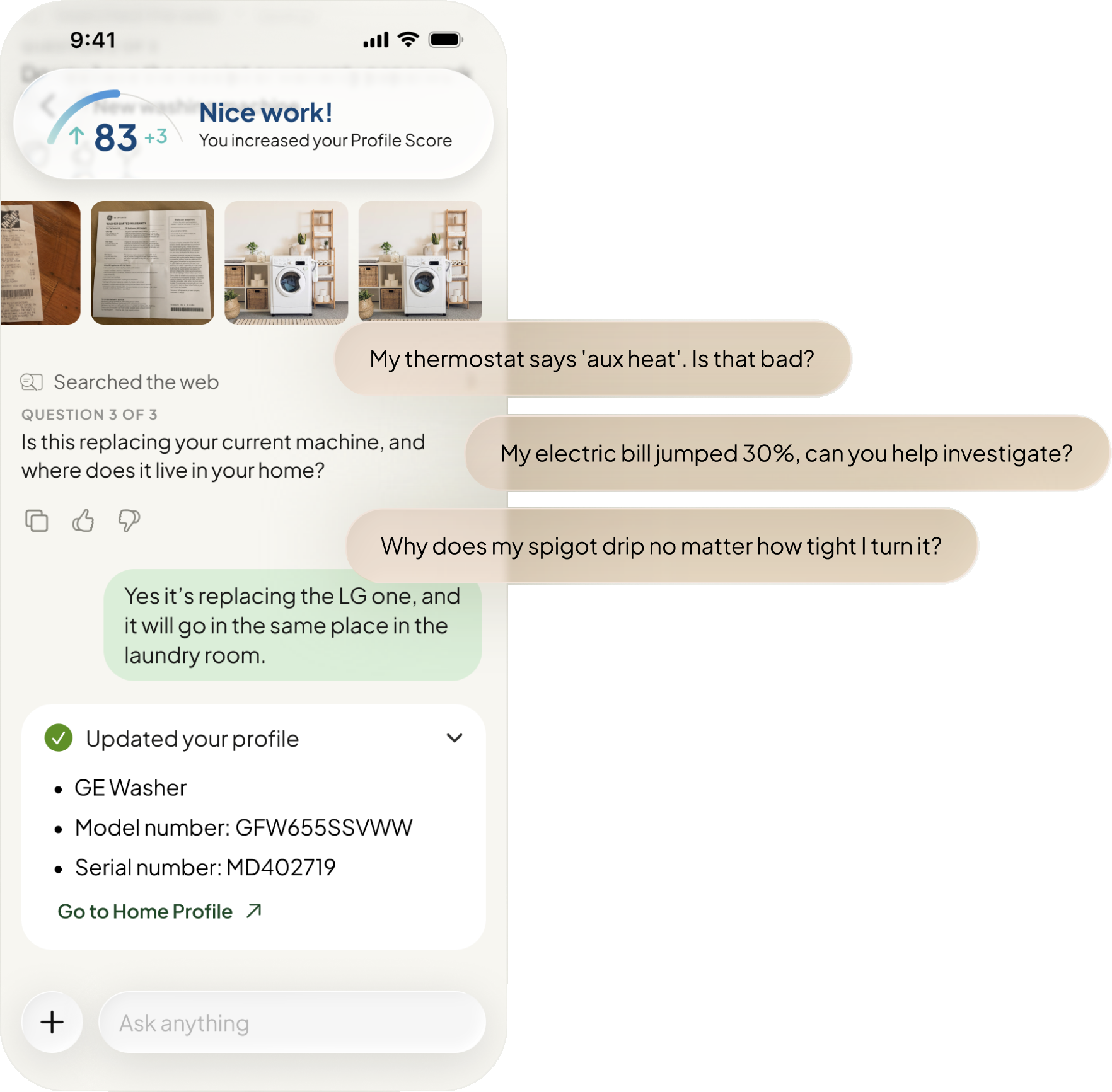 HINT chat answering real homeowner questions